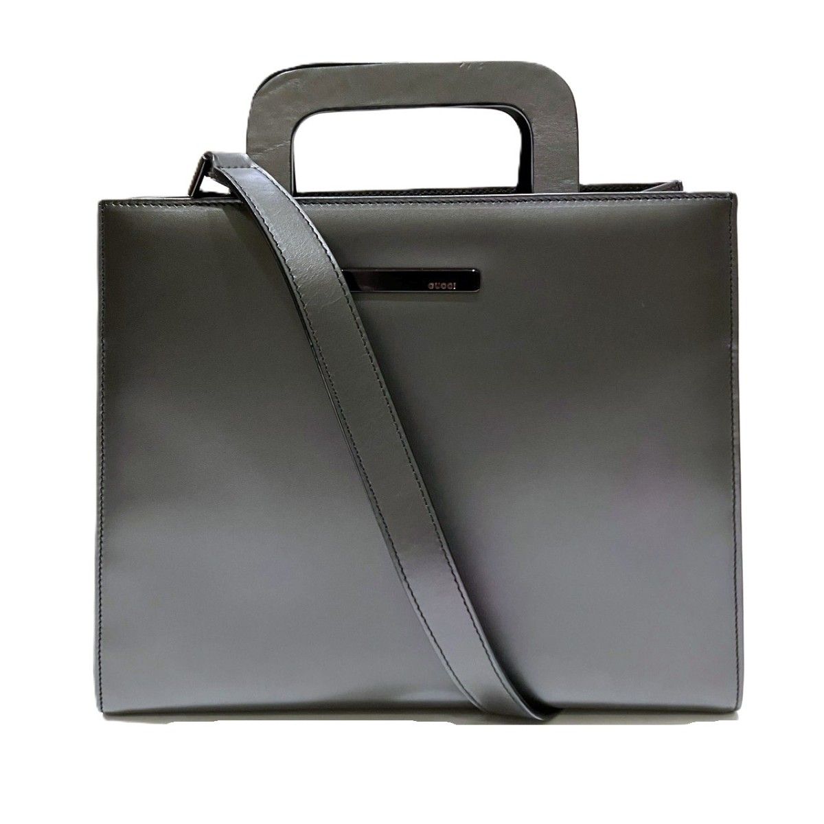 Gucci Handbag Leather Black
