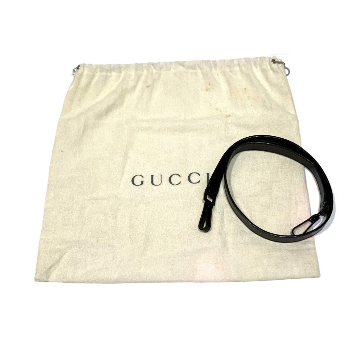 Gucci Handbag Leather Black — view 5