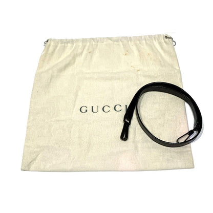 Gucci Handbag Leather Black — view 5