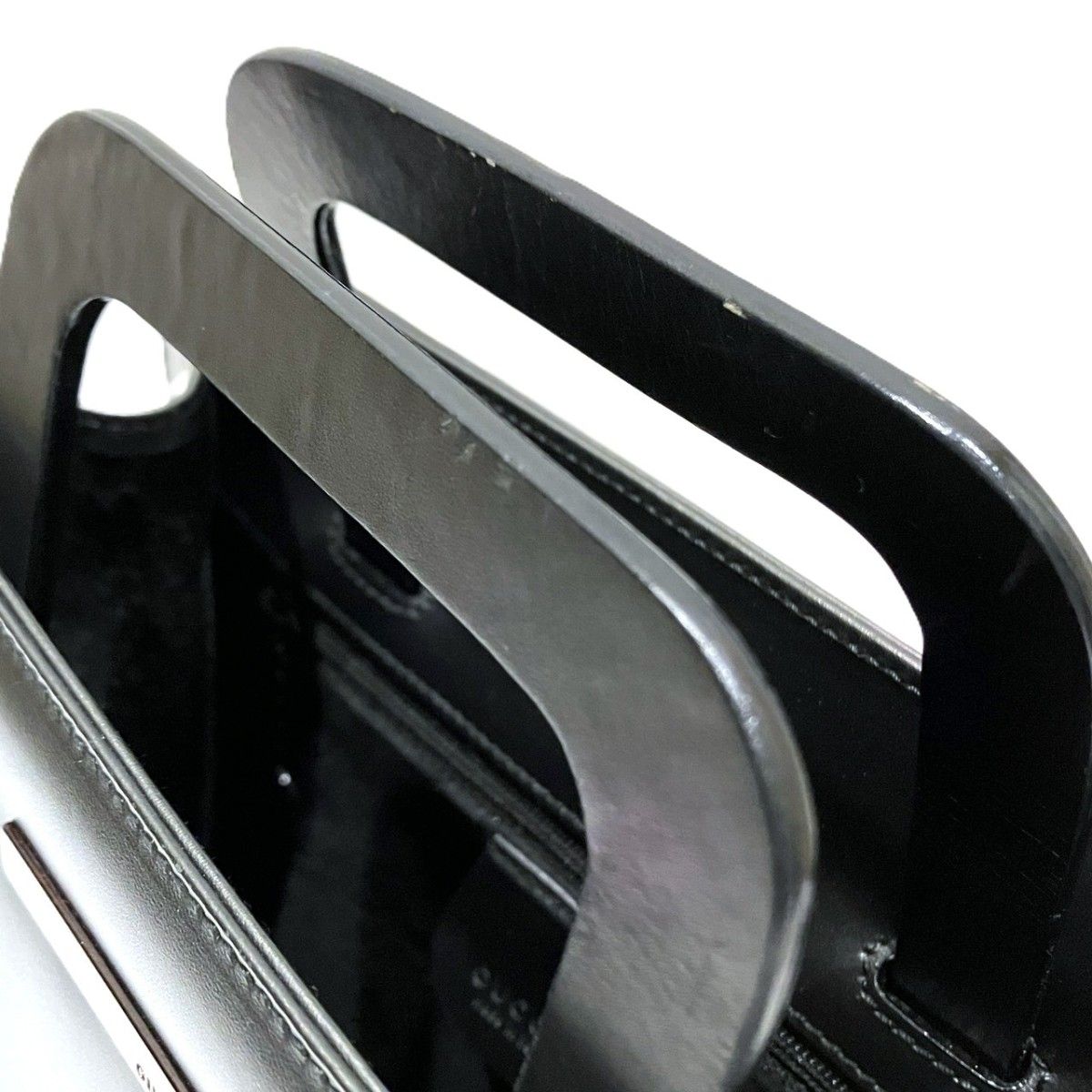 Gucci Handbag Leather Black — view 6