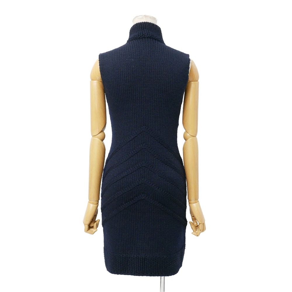 Prada Dress 36 Sleeveless Knit Tight High — view 3