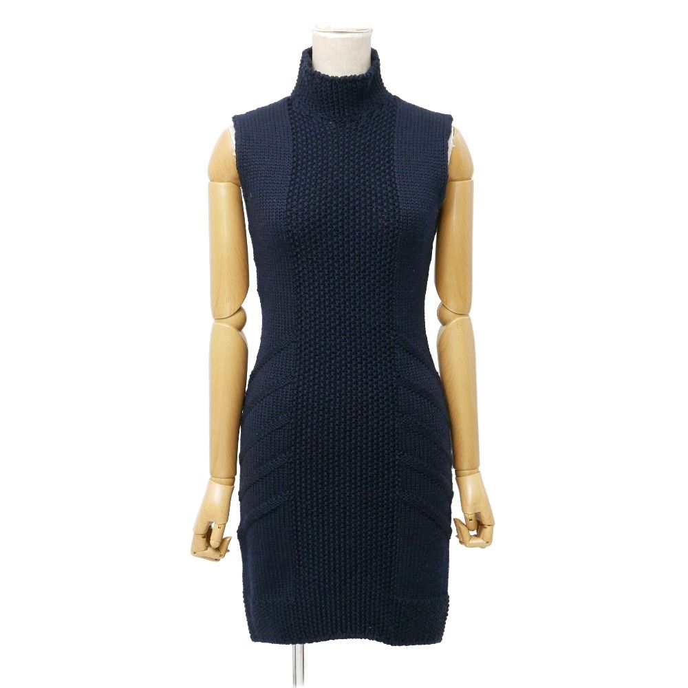 Prada Dress 36 Sleeveless Knit Tight High