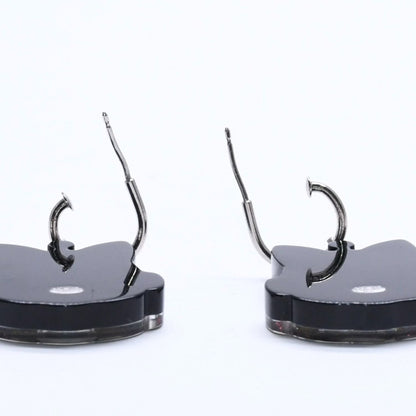Chanel 17S Earrings Robot Cat Pink Yellow Glitter 17 — view 8