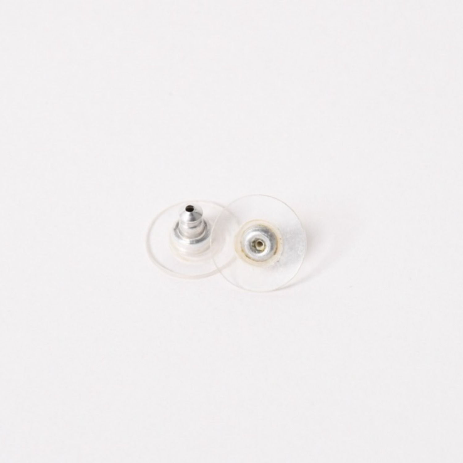 Chanel Earrings CC Logo Rhinestone Metal — view 7