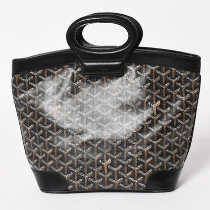 Goyard Beluga PM Handbag Leather Black Silver