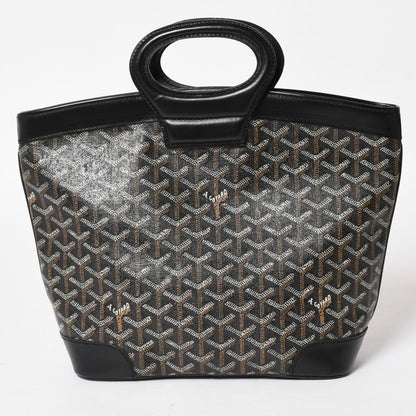 Goyard Beluga PM Handbag Leather Black Silver — view 2