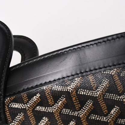 Goyard Beluga PM Handbag Leather Black Silver — view 7