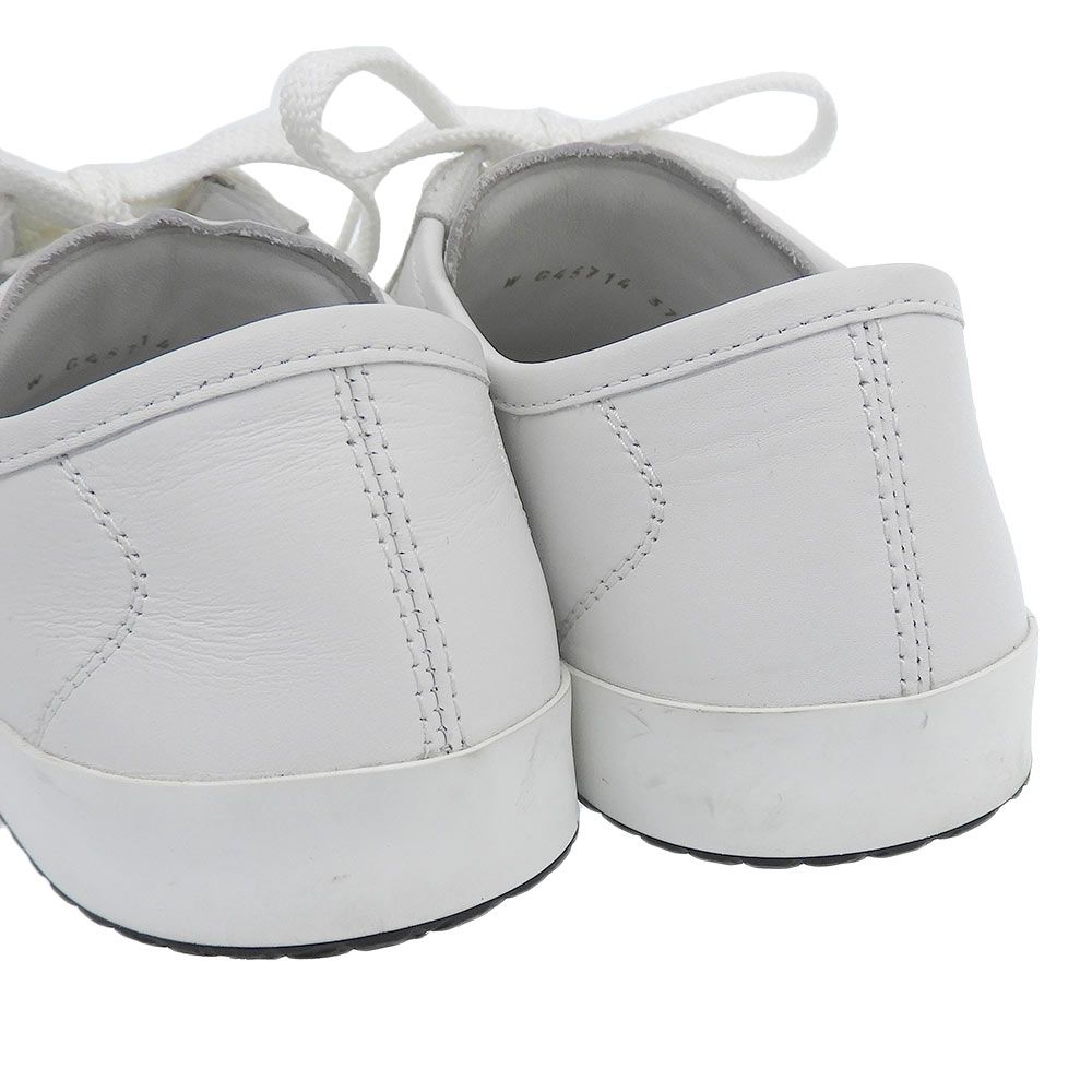 Chanel CC Logo Calfskin Suede Sneakers — view 6