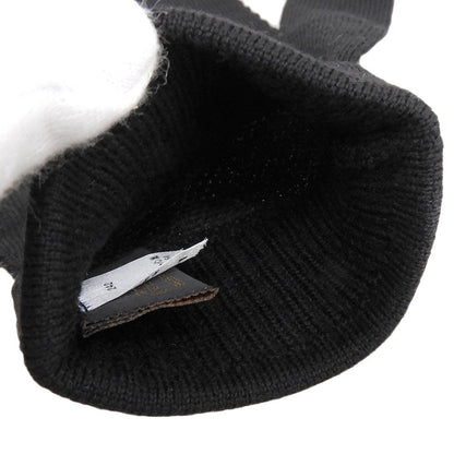 Louis Vuitton Gon Petit Damier Wool Gloves Black — view 7