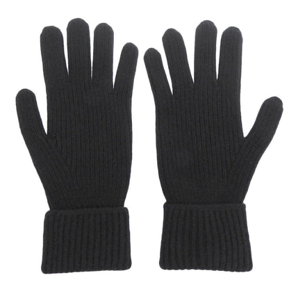Louis Vuitton Gon LV Ahead Cashmere Gloves Black — view 4