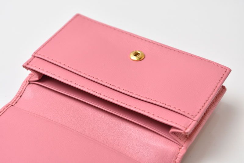 Prada Card Case Coin Business Holder Peonia Pink — view 7