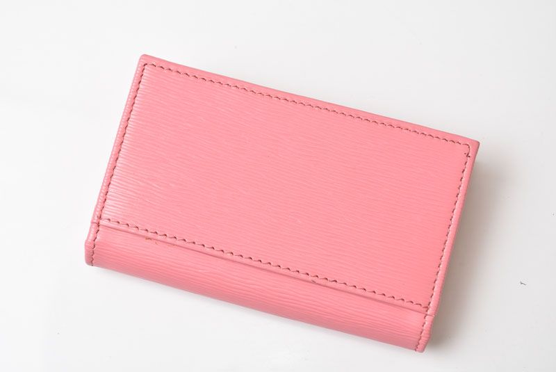 Prada Card Case Coin Business Holder Peonia Pink — view 3