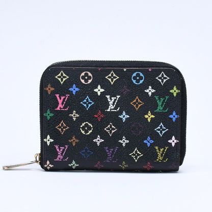 Louis Vuitton LV Zippy Coin Purse Takashi Murakami Multicolor