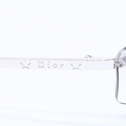 Dior Minipop Rimless Sunglasses Gray Silver Eyewear — view 7