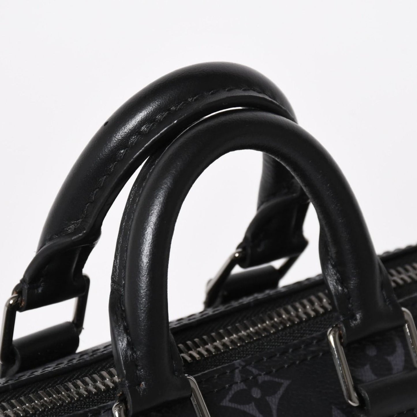 Louis Vuitton Shoulder Bag Keepall XS 2-Way Black Gray — view 5
