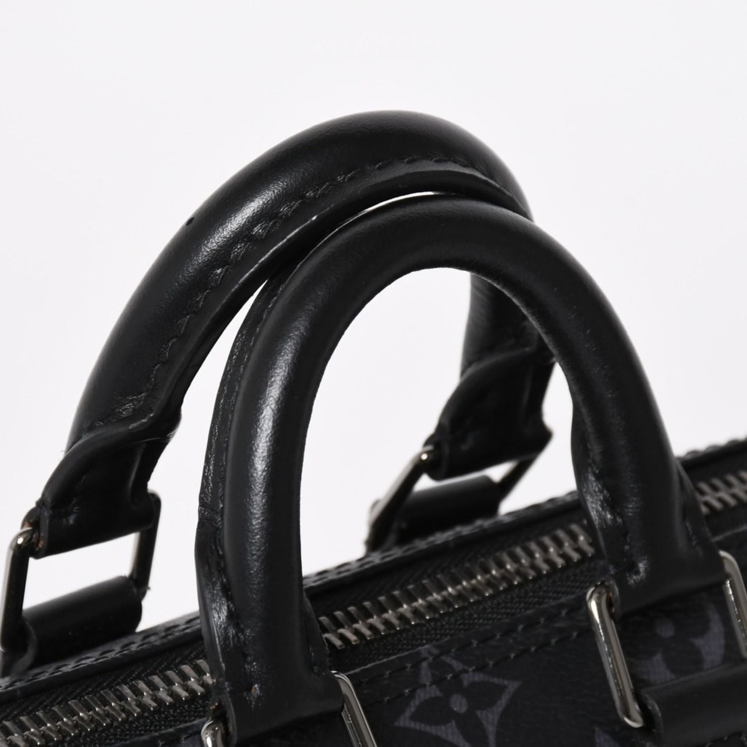 Louis Vuitton Shoulder Bag Keepall XS 2-Way Black Gray — view 5