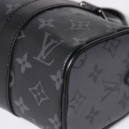 Louis Vuitton Shoulder Bag Keepall XS 2-Way Black Gray — view 8