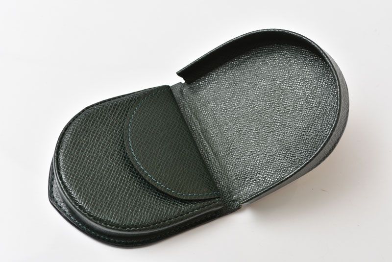Louis Vuitton Coin Purse Porte-Monnaie Cuvette Taiga Esepia Dark Green — view 6