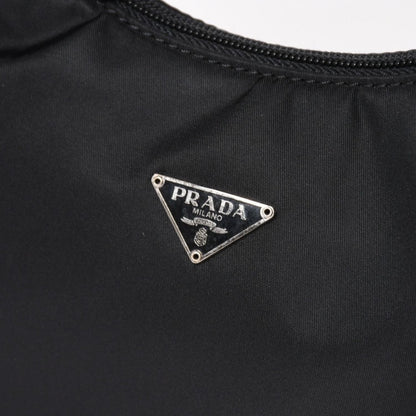 Prada Hobo Handbag Nylon Black — view 6