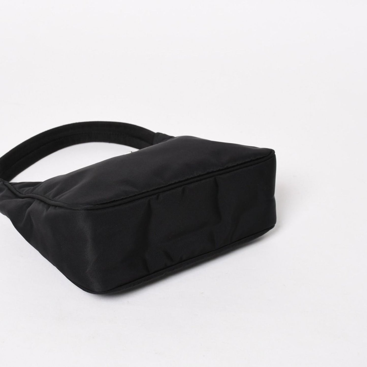Prada Hobo Handbag Nylon Black — view 7