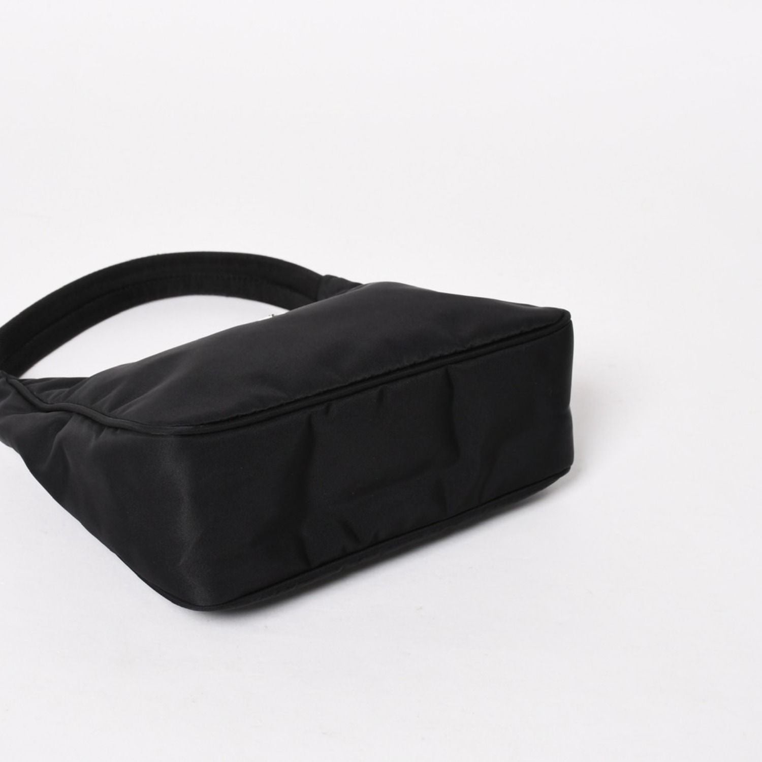 Prada Hobo Handbag Nylon Black — view 7