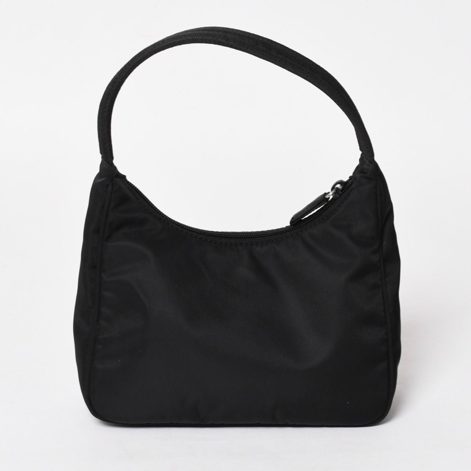 Prada Hobo Handbag Nylon Black — view 2