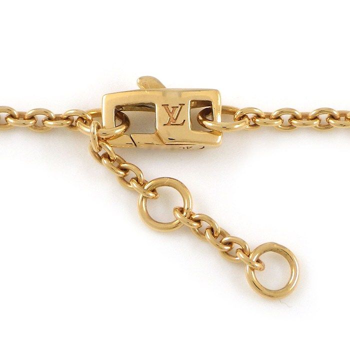 Louis Vuitton Bracelet Star Cles White Shell 18K Pink Gold — view 3