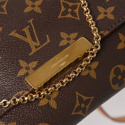 Louis Vuitton Favorite MM 2-Way Shoulder Bag Monogram Brown — view 7