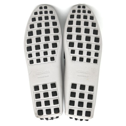 Hermes Loafers Navy — view 4