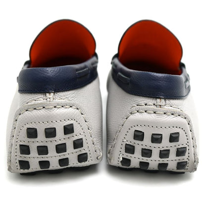 Hermes Loafers Navy — view 3