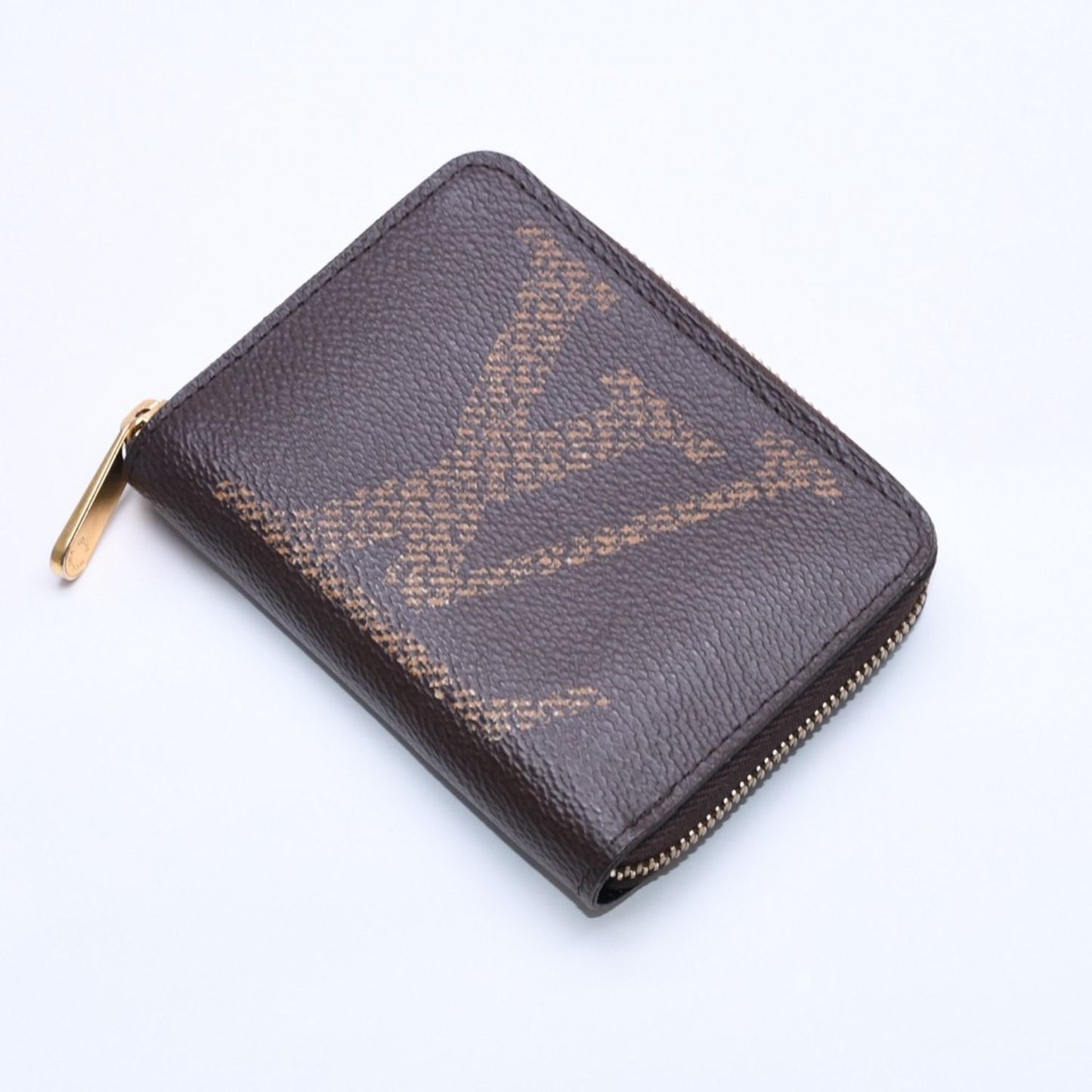 Louis Vuitton Zippy Coin Purse Monogram Giant Brown — view 3