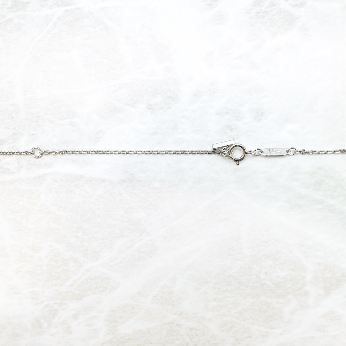 Tiffany & Co T Smile Diamond White Gold Necklace — view 6