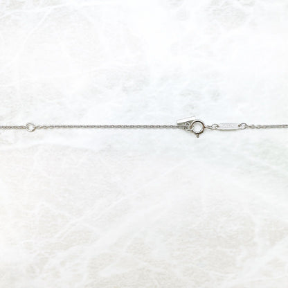 Tiffany & Co T Smile Diamond White Gold Necklace — view 6