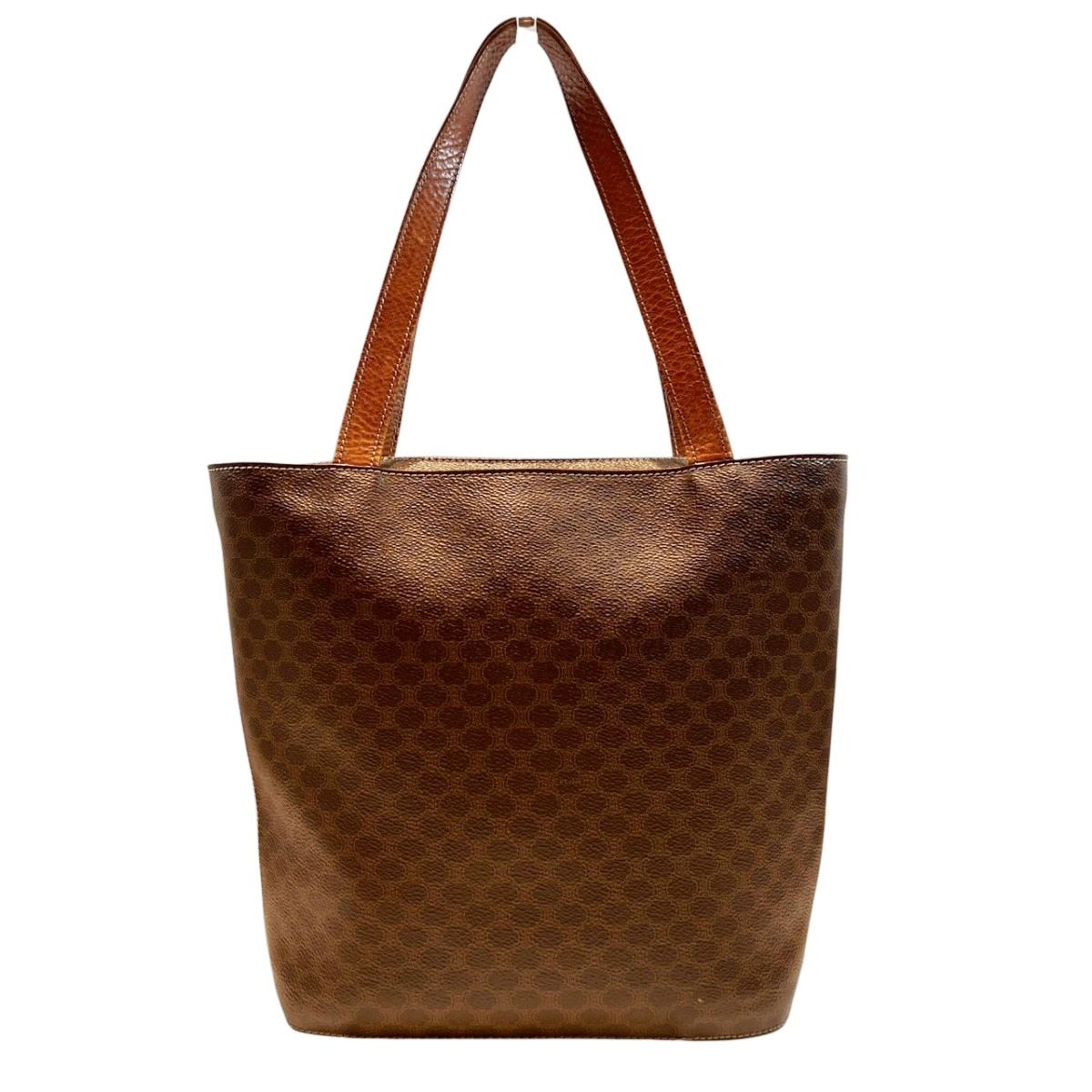 Celine Macadam Tote Leather Canvas — view 2