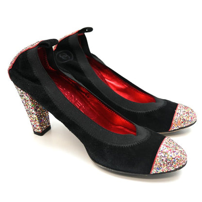 Chanel Pumps Heel Black — view 2
