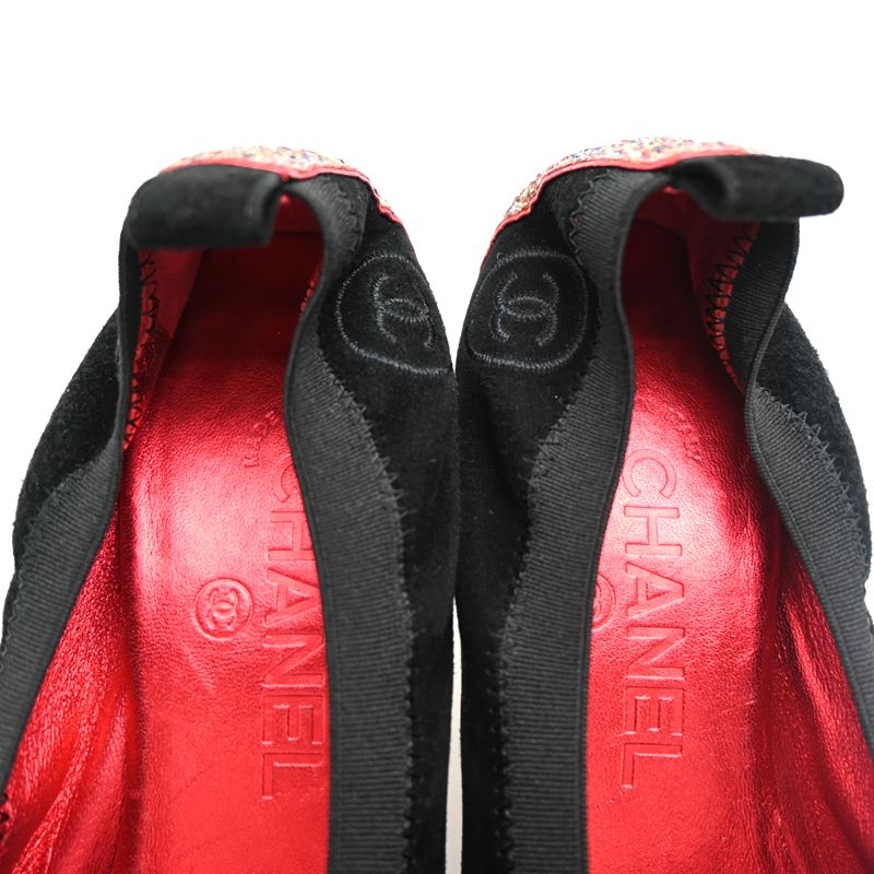 Chanel Pumps Heel Black — view 7
