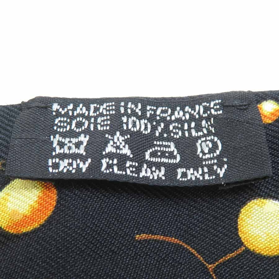 Hermes Twilly Scarf Black — view 7