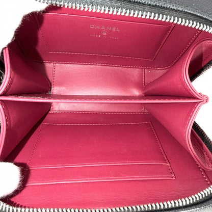 Chanel Shoulder Bag Quilted CC Filigree Mini Stripe Crossbody Chain Square — view 4