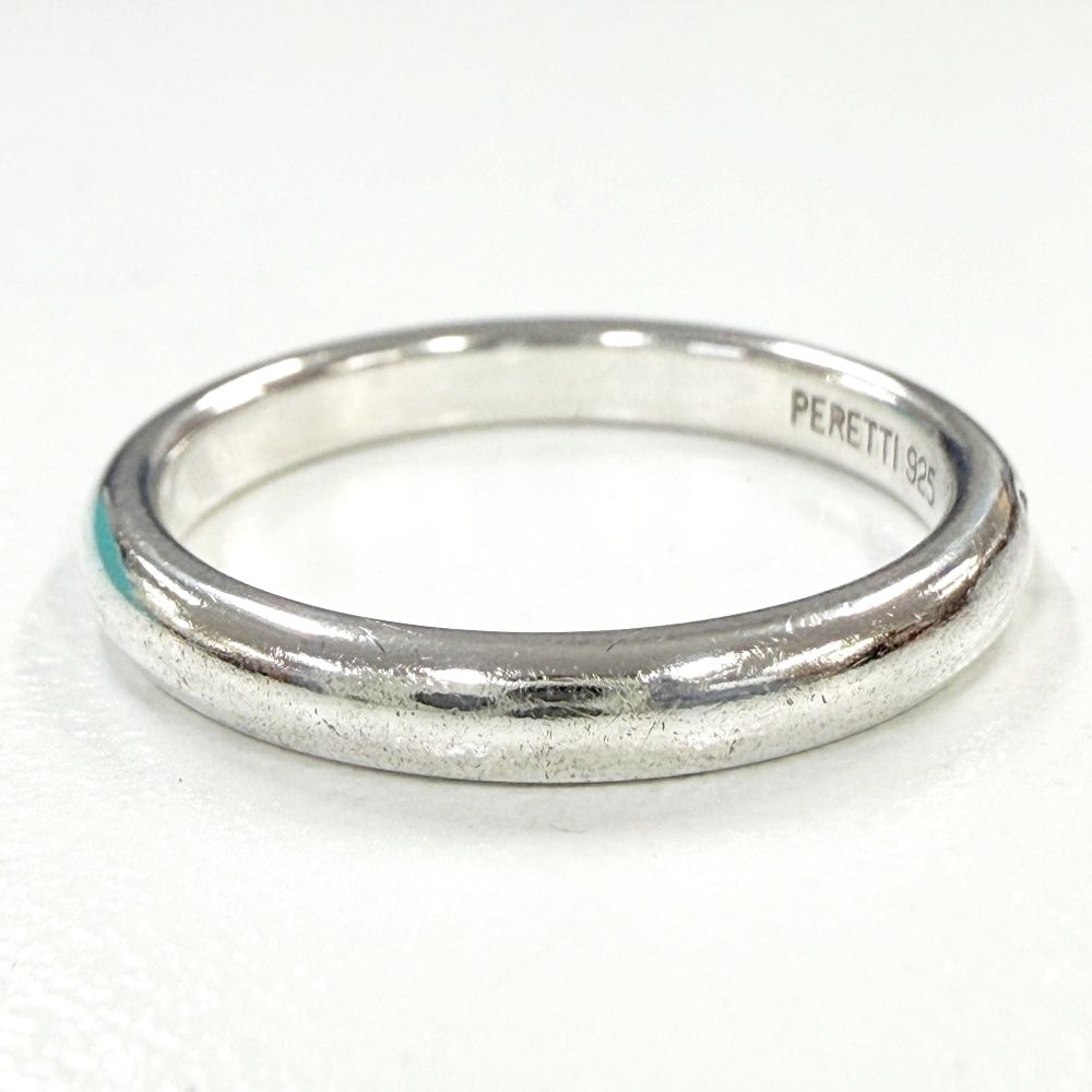 Tiffany & Co Silver Stacking Band Ring — view 4