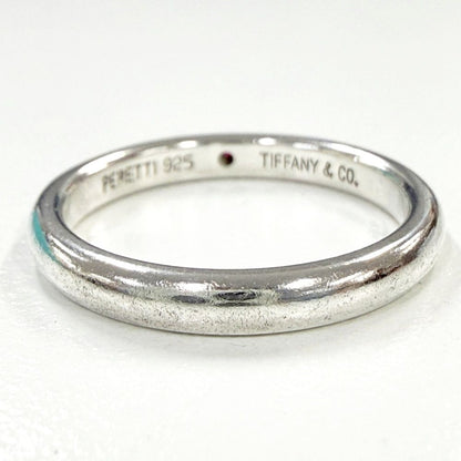 Tiffany & Co Silver Stacking Band Ring — view 3