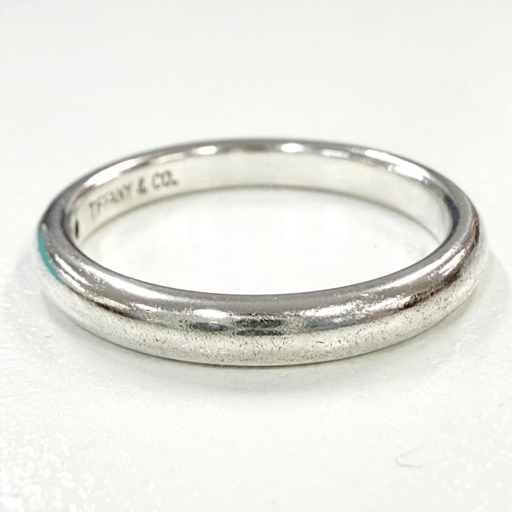 Tiffany & Co Silver Stacking Band Ring — view 2