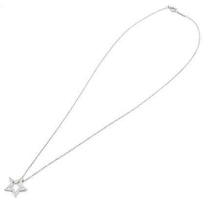 Tiffany & Co Star Diamond Necklace Platinum — view 3