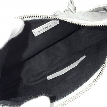 Balenciaga Shoulder Bag Le Cagole XS Bag Crossbody le Leather Gray Silver — view 4
