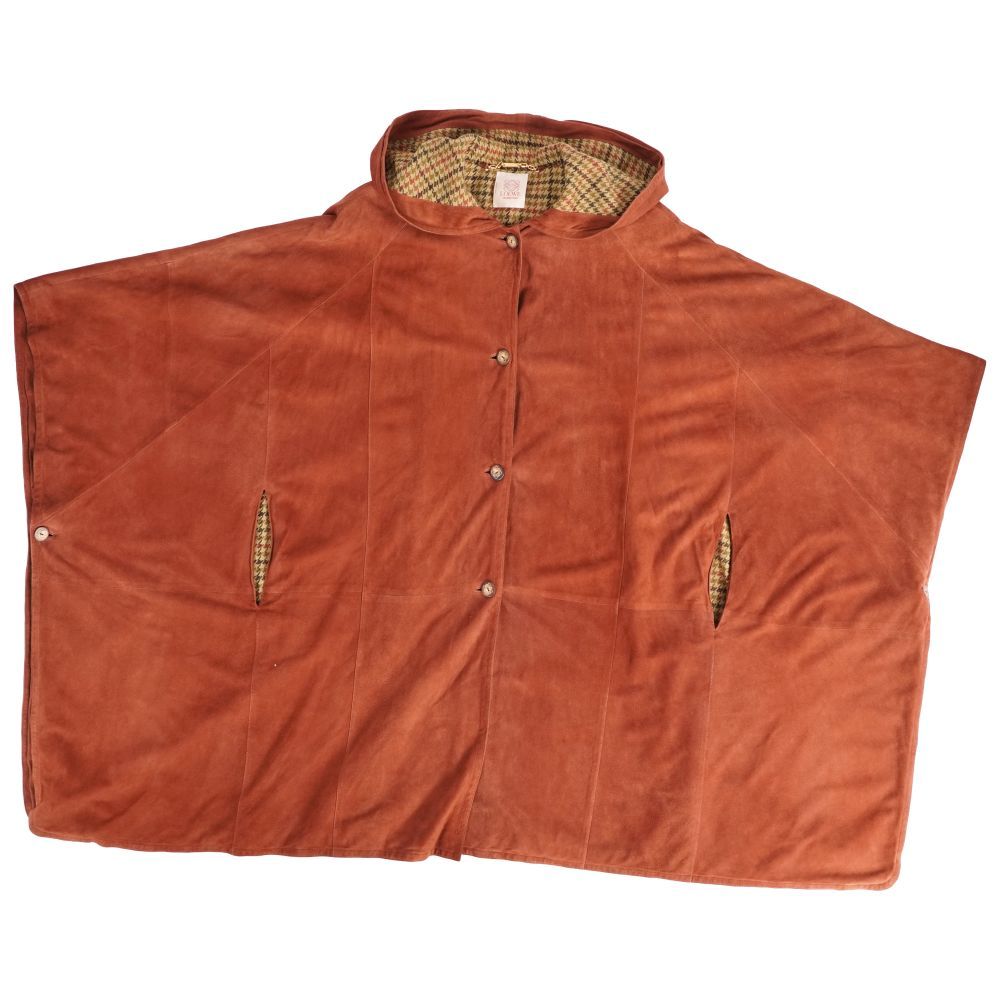 Loewe Vintage Coat Hooded Poncho — view 2