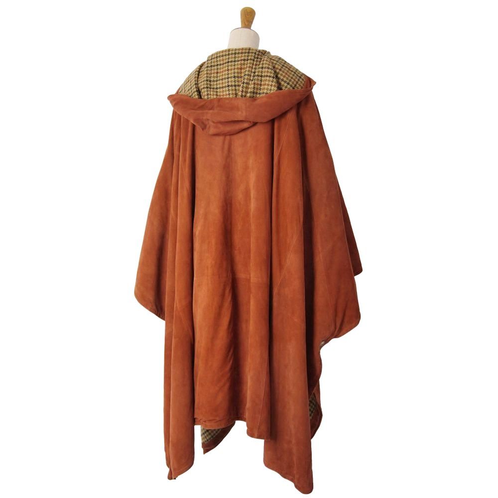 Loewe Vintage Coat Hooded Poncho — view 7