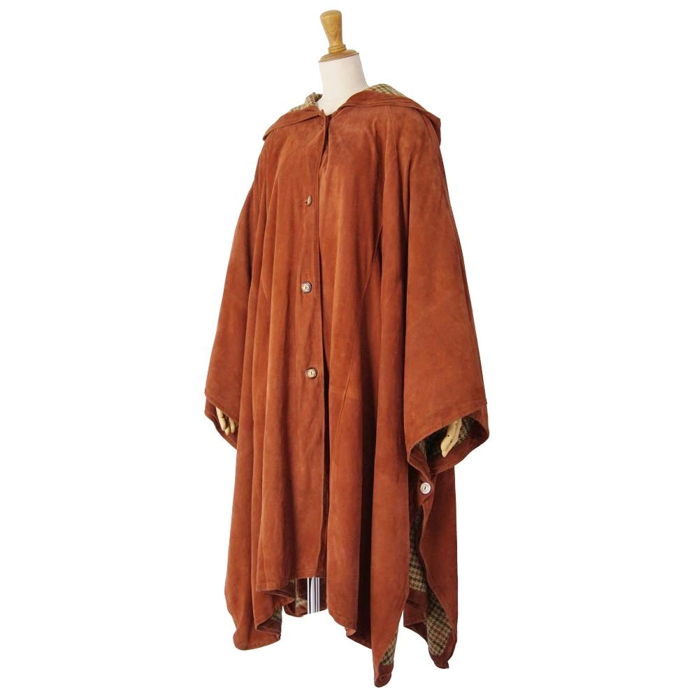 Loewe Vintage Coat Hooded Poncho — view 6