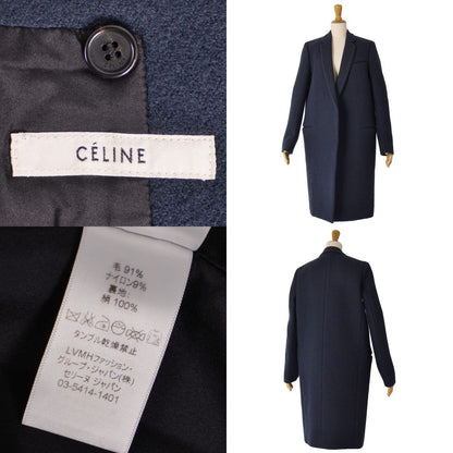 Celine Coat Phoebe Philo Era Long Crombico — view 8