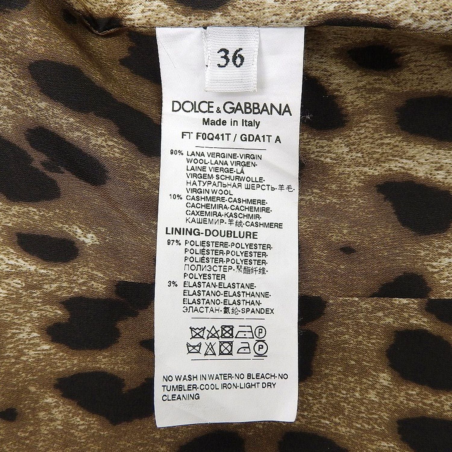 Dolce & Gabbana Coat Chesterfield — view 7