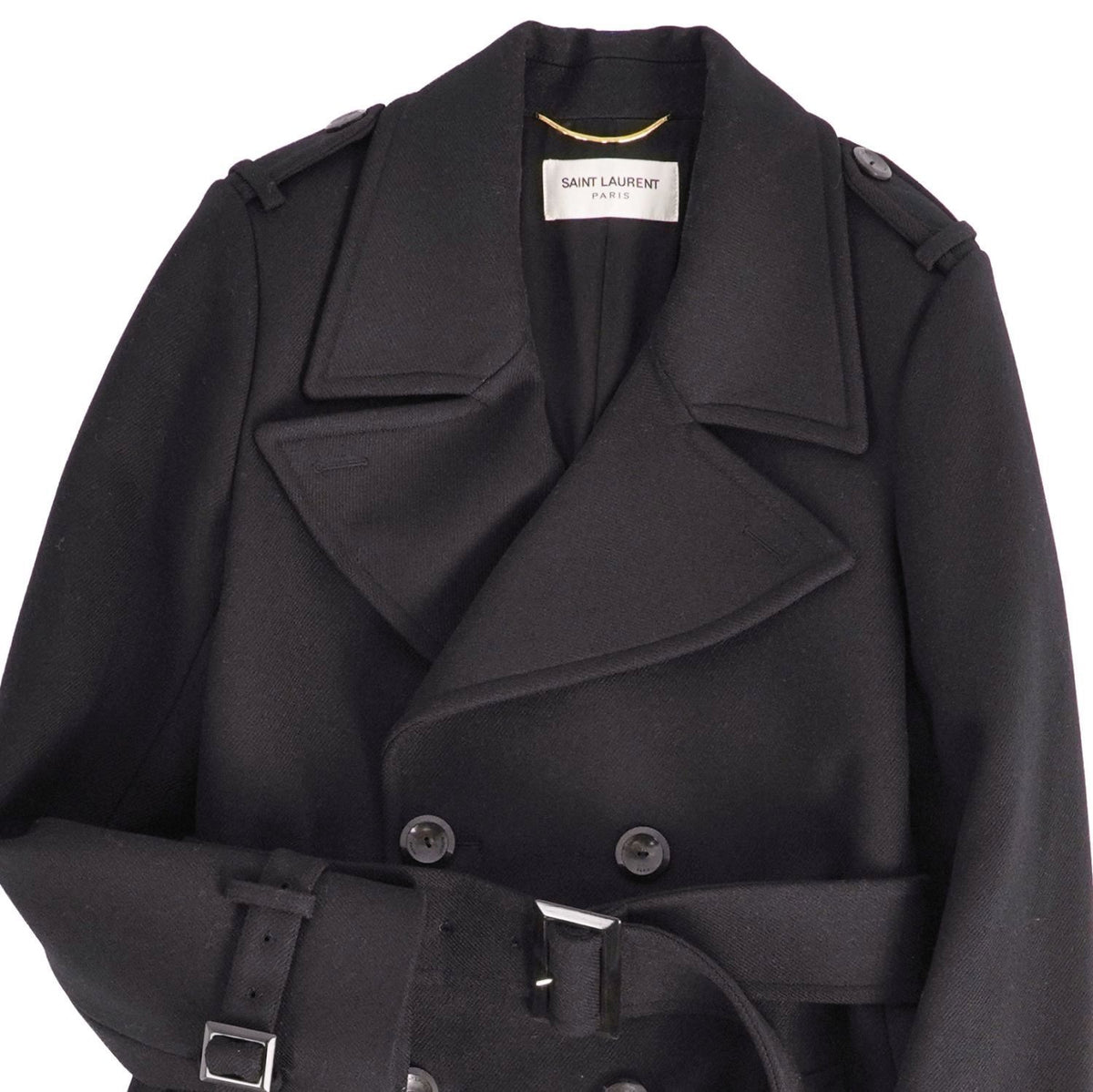 Saint Laurent Paris Ron Coat — view 2