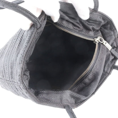 Prada White Tag Tessuto Nylon Triangle Logo Tote Bag Shoulder — view 7